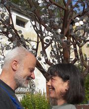 Die Geschäftsinhaber von MosaikMetalArt Irene Magdalena Orecher und Berndt Schweizer