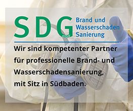 SD GmbH Brandschadensanierung und Wasserschadensanierung Bild 1