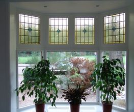 Glas in lood in isolerend dubbelglas