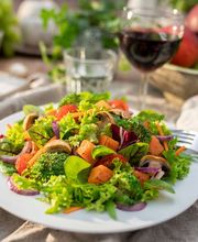 MUNDFEIN veganer Salat Vlado