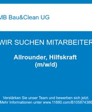 Allrounder, Hilfskraft  (m/w/d)