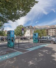 EVzen station de recharge - Barcelonnette - Carrefour Market