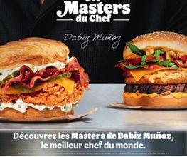 Burger du chef Munoz, meilleur chef du monde