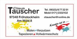 Claus Tauscher Maler-/Verputzergeschäft