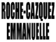 Roche-Gazquez Emmanuelle