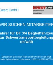 Fahrer für BF 3/4 Begleitfahrzeug zur Schwertransportbegleitung (m/w/d)
