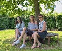 Pause im Grünen bei Eckert Schulen Nürnberg