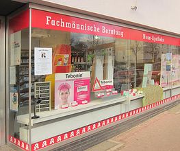 Aussenansicht der Neue Apotheke