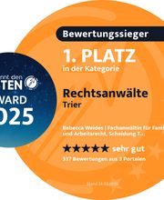 Rebecca Weides | Fachanwältin für Familienrecht und Arbeitsrecht, Scheidung Trier Bild 1