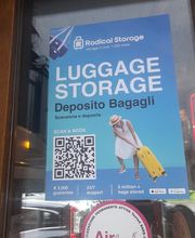 Luggage Storage San Siro Stadium Metro Station - Radical Storage immagine 6
