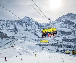 Jungfrau Ski Region - Kleine Scheidegg - Männlichen - Wengen Bild 7