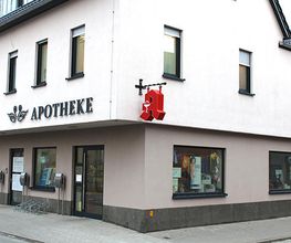 Aussenansicht der Schwanen-Apotheke