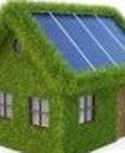 Gartenlaube mit Solar