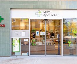 Aussenansicht der MUC-Apotheke
