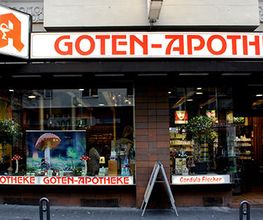 Aussenansicht der Goten-Apotheke