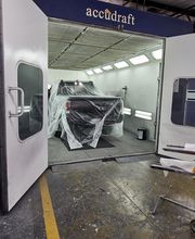 Exterior of Spray Paint Booth