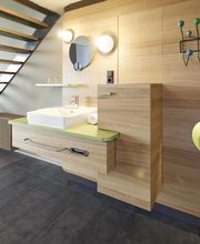 Waschbereich in unserer großen Suite / Familienzimmer