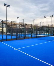 Outdoor padel courts at David Lloyd Veigy