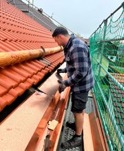 Einbau Kupferdachrinne