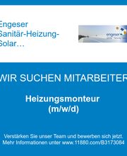 Heizungsmonteur (m/w/d)
