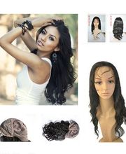 Echthaar-Perücke-Front-Lace-Body-Wave