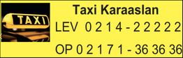 Taxi Karaaslan GmbH logo