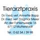 Dres. med. vet. Annette Bopp, Dagmar Meier Tierarztpraxis