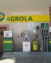 AGROLA Tankstelle in Reitnau - eine Tanksäule mit Diesel, bleifrei; Zahlterminal