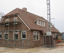 nieuwbouwwoning met leien dak