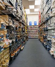Athletic Shoes Section of Store
