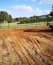 Gartenbegradigung und Zaun errichten