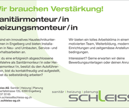 SCHLEISS AG Sanitär Heizung Planung Bild 2