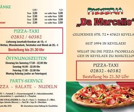 PIZZA TAXI Lieferdienst "Da Marcello" Bild 1