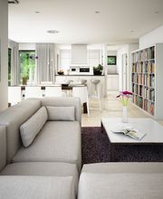 Unser Musterhaus Müchen-Poing wird Sie begeistern, sowohl von außen als auch von innen. 