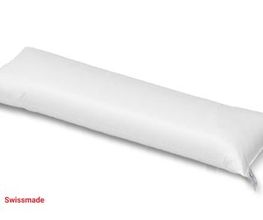 Seitenschläferkissen mit Federn 40/160 cm (bessere Stützkraft)
1a1a neue reine europäische Gänsefedern, weiss