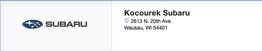 Kocourek Subaru