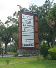 Pylon Signage with Rack Room Logo (If Applicable)