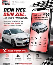 App Entwicklung für Nico's Fahrschule - CSM Agentur / Alb Donau Media, Blumenstraße 10, 89614 Öpfingen