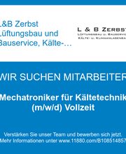 Mechatroniker für Kältetechnik (m/w/d) Vollzeit