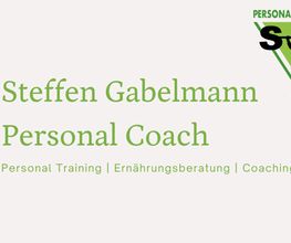 Personal Coach Steffen Gabelmann Bild 1