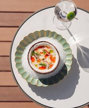 1838 Rooftop Bar - Asian inspired dish and cocktail