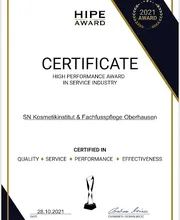 Hipe Award - Moments Cosmetic Detoxbody Oberhausen