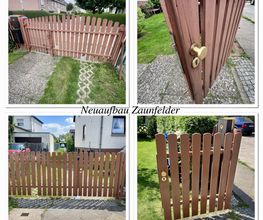 Neugestaltung Zaun