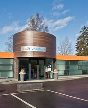 Die Geschäftsstelle der Volksbank Rottweil eG in Rottweil auf der Saline.