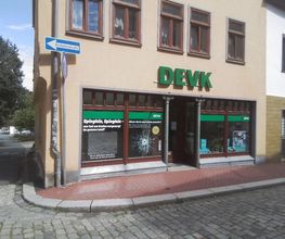 Agentur Außenansicht der DEVK Versicherung Pößneck