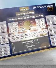 EM Wandplaner 2024 mit Logo - Night Edition