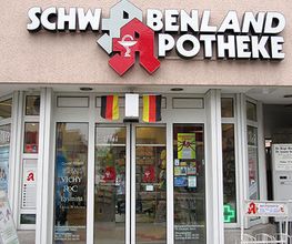 Aussenansicht der Schwabenland-Apotheke Vaihingen