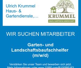 Garten- und Landschaftsbaufachhelfer (m/w/d)