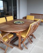 Coussin salon de jardin, tissu Sunbrella, confection de coussin