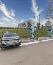 EVzen Station de recharge Bourbon Lancy - Super U